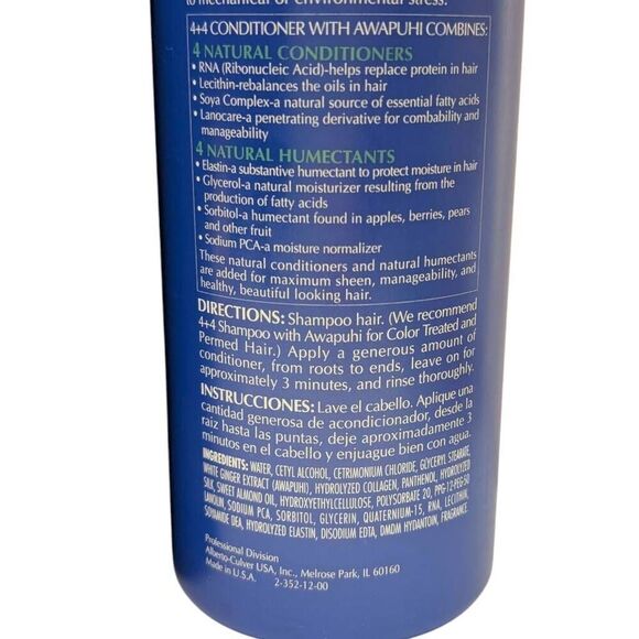 TRESemmé Pro 4+4 Conditioner Color Treated & Permed Hair 32 fl oz Lot of 2 - Picture 6 of 7